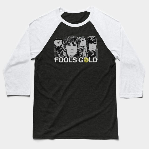 Fools Gold Baseball T-Shirt by TeawithAlice